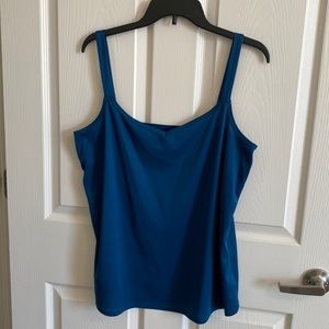 Teal tank camisole